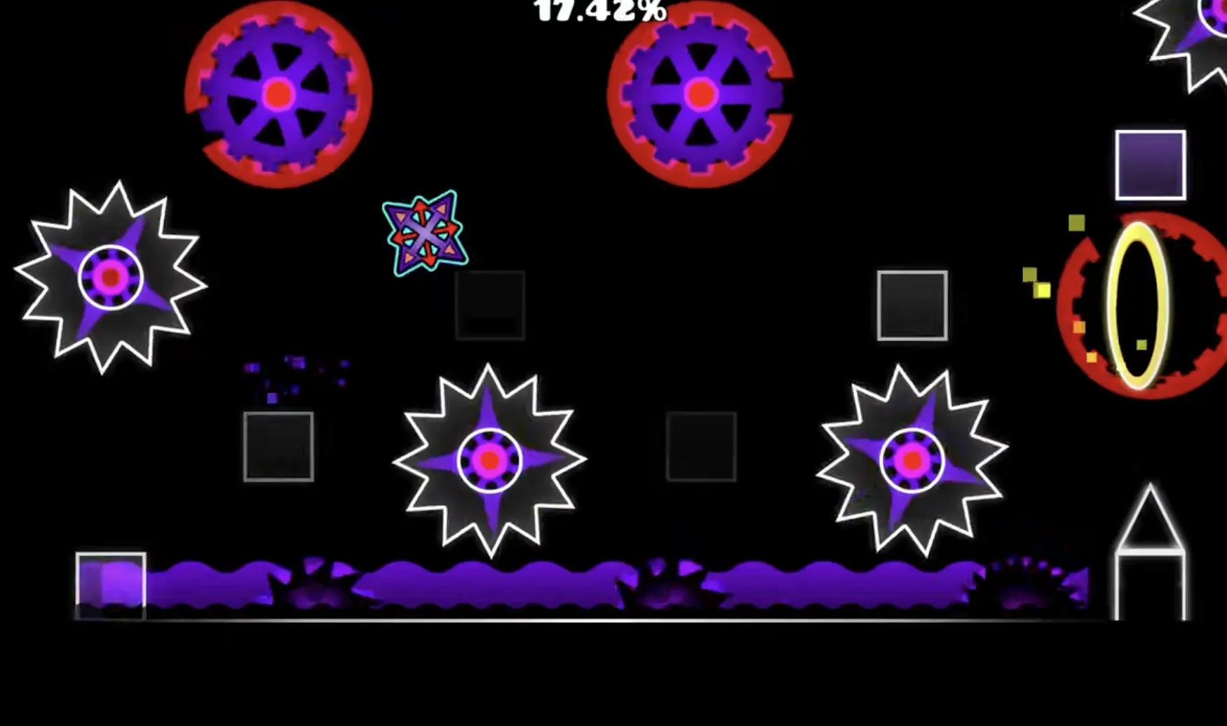 Geometry Dash Clubstep invisible block route