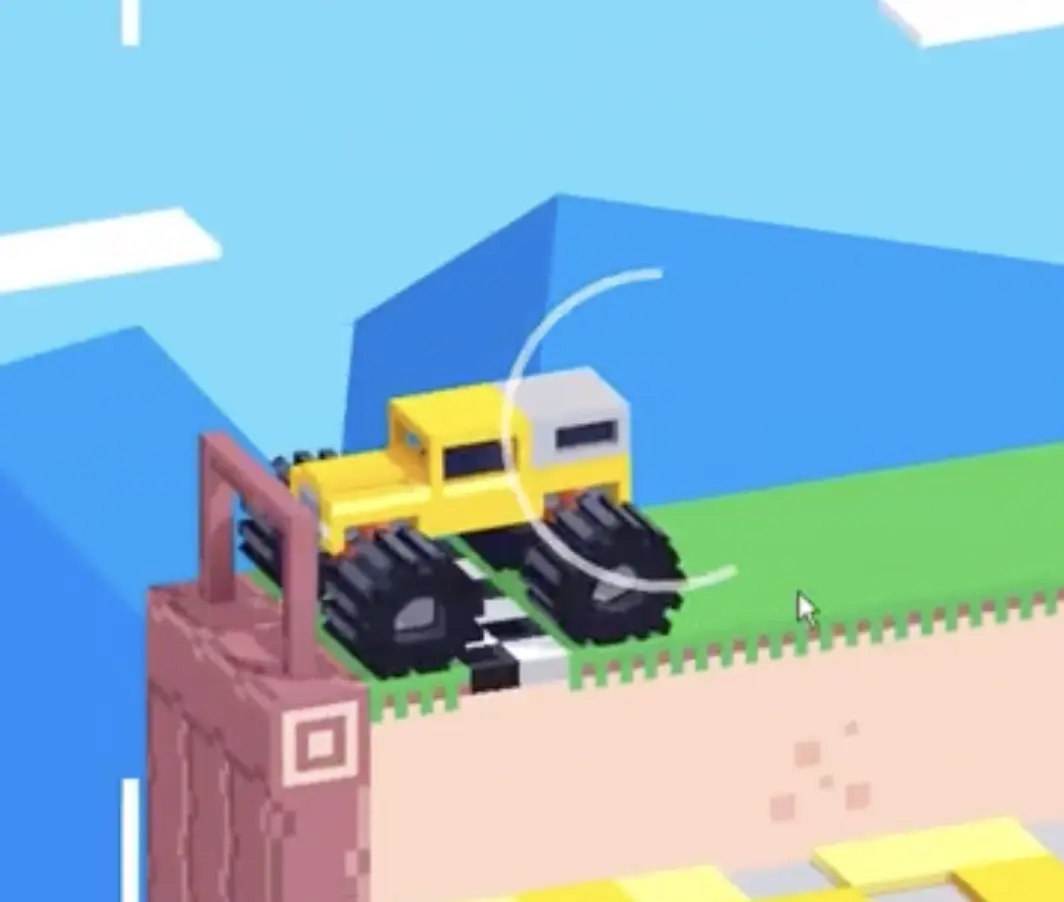 Drive Mad Level 199 breaking the lower car to gain control of the rebuilt upper car