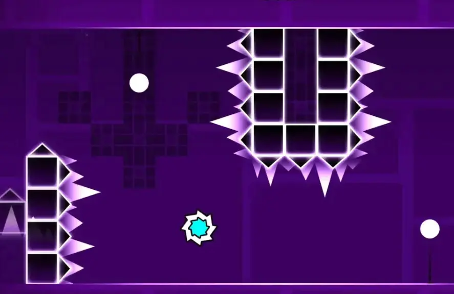 geometry dash ball mode tight corridor death zones