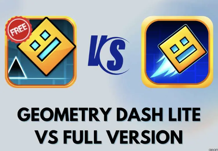 geometry dash lite vs full comparison for beginners