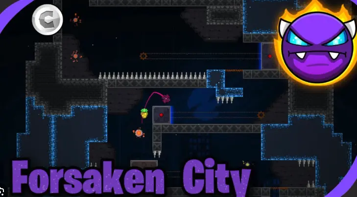 Geometry Dash platformer physics coyote time edge jump