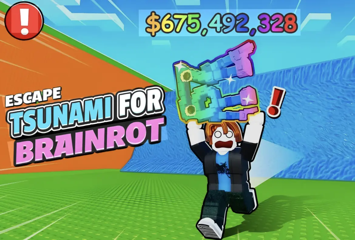 Escape Tsunami For Brainrots cover